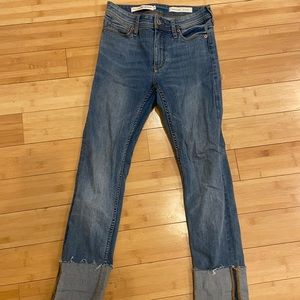 Anthropologie slim straight jeans